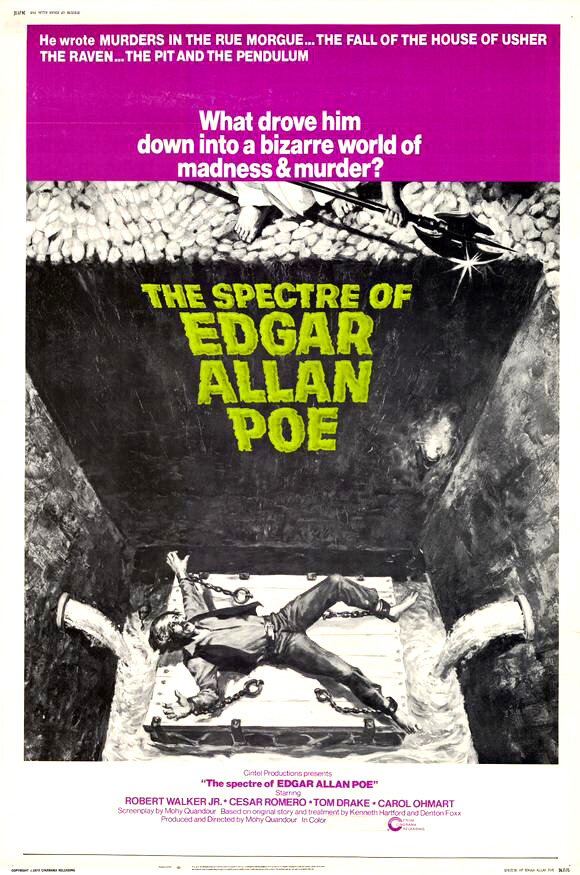 Спектр Эдгара Аллана По (1974) постер